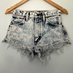 Wrangler High-Waisted Festival Denim Shorts